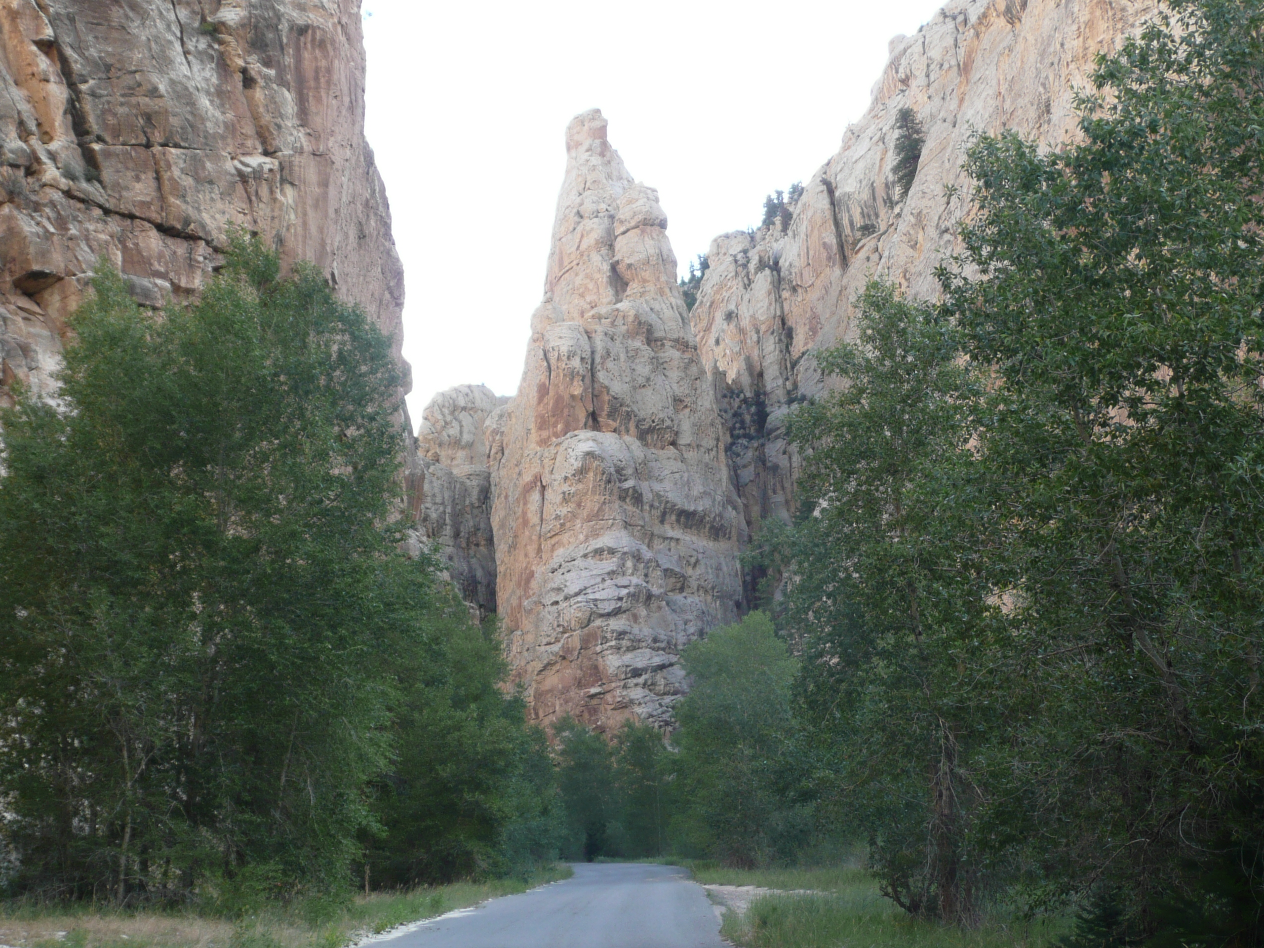 Photo of Tower Rock on the Sheep Creek Geological Loop in the Ashley National Forest